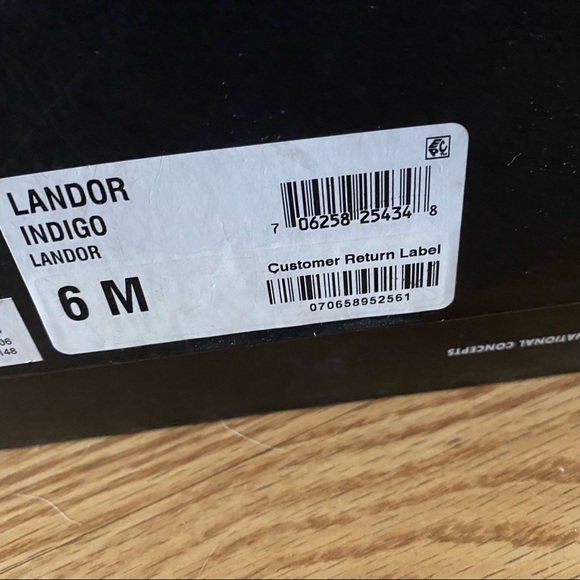 INC Landor Fabric Open Toe Wedge Sandal - Picture 9 of 10